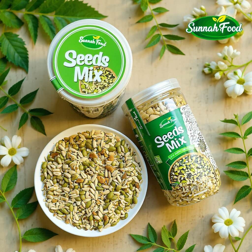 Roasted Seeds Mix (রোস্টেড সিডস মিক্স) - ৫ টি শক্তিশালী বীজ ও কিশমিশের সমন্বয়ে পুষ্টিকর সুপারফুড