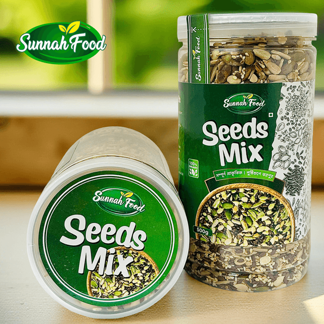 Roasted Seeds Mix (রোস্টেড সিডস মিক্স) - ৬টি শক্তিশালী বীজ ও কিশমিশের সমন্বয়ে পুষ্টিকর সুপারফুড