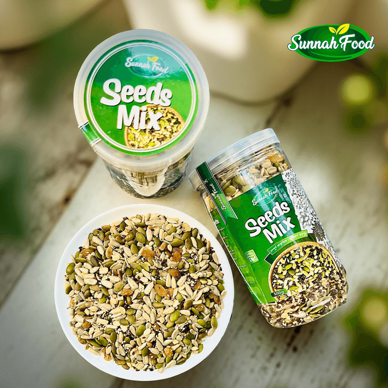 Roasted Seeds Mix (রোস্টেড সিডস মিক্স) - ৬টি শক্তিশালী বীজ ও কিশমিশের সমন্বয়ে পুষ্টিকর সুপারফুড