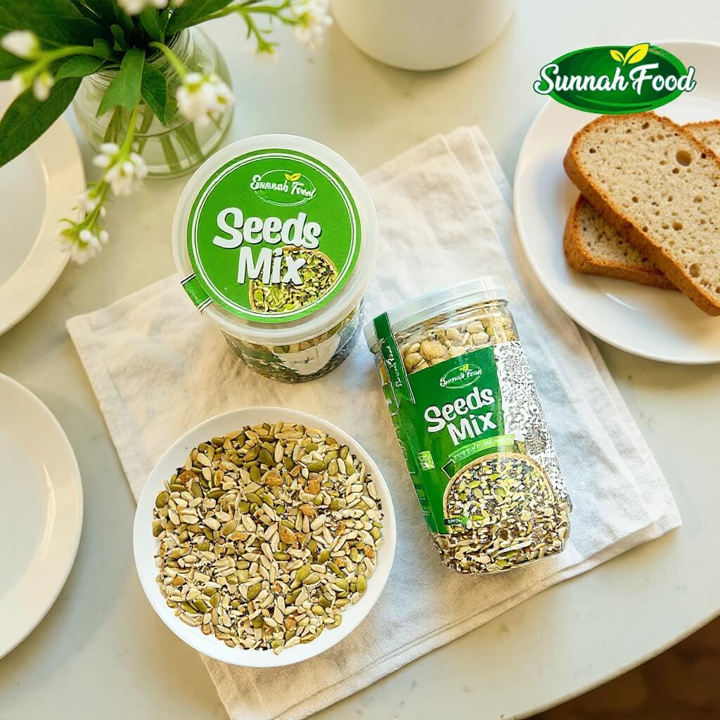 Roasted Seeds Mix (রোস্টেড সিডস মিক্স) - ৫ টি শক্তিশালী বীজ ও কিশমিশের সমন্বয়ে পুষ্টিকর সুপারফুড