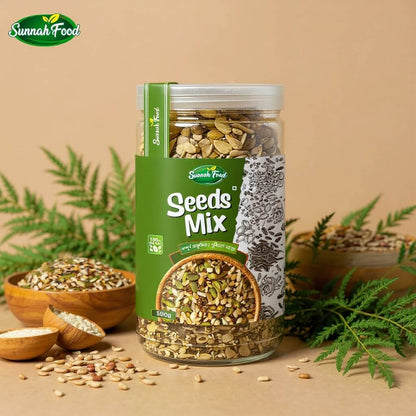 Roasted Seeds Mix (রোস্টেড সিডস মিক্স) - ৫ টি শক্তিশালী বীজ ও কিশমিশের সমন্বয়ে পুষ্টিকর সুপারফুড