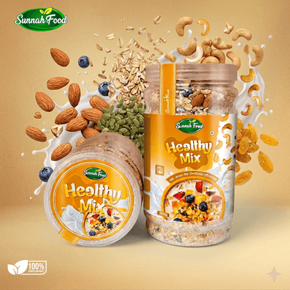 Healthy Mix (হেলদি মিক্স) | ওটস, বাদাম, বীজ ও কিশমিশে পুষ্টিগুণে ভরপুর